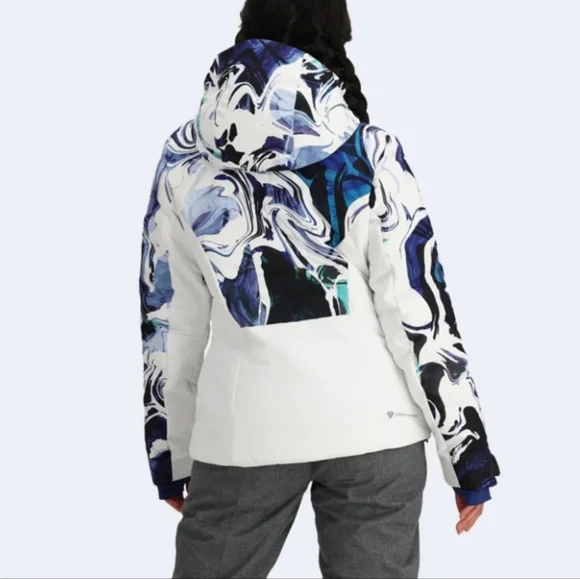 NWT Women's SIZE 12 OBERMEYER THERMORE 550 FP DOWNHooded Jacket